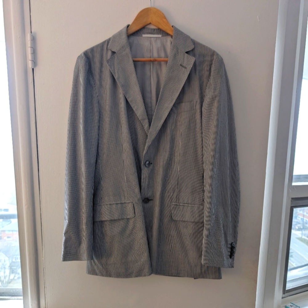 Z Zegna unlined unstructured sport coat